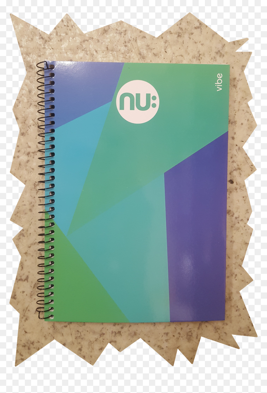 Nu Vibe Card Cover Notebook - Art Paper, HD Png Download - spiral notebook png