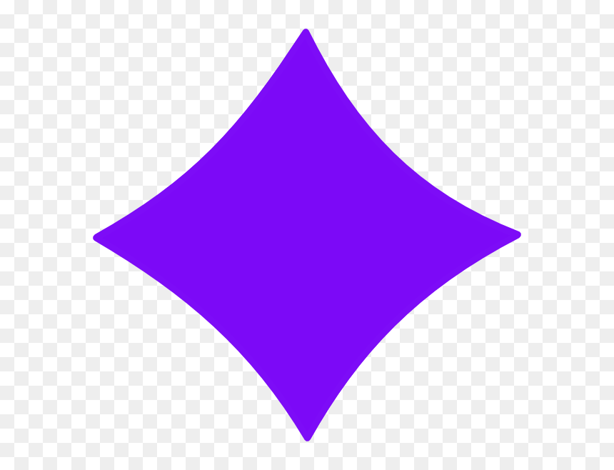 Purple Diamond Clipart - Clipart Purple Diamond, HD Png Download - diamond clipart png