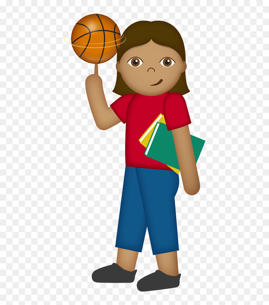 Niño Con Mala Nota, HD Png Download - basketball emoji png