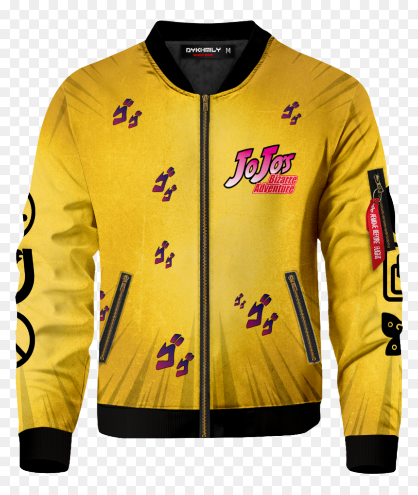 Jojos Bizzare Adventure Bomber Jacket, HD Png Download - jojo's bizarre adventure png