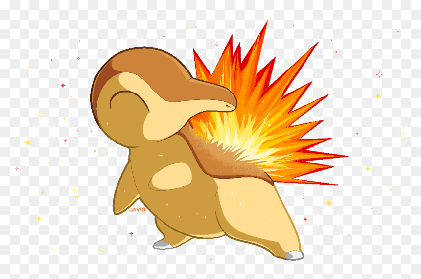 “ ☆ Cyndaquil ” - Cartoon, HD Png Download - cyndaquil png