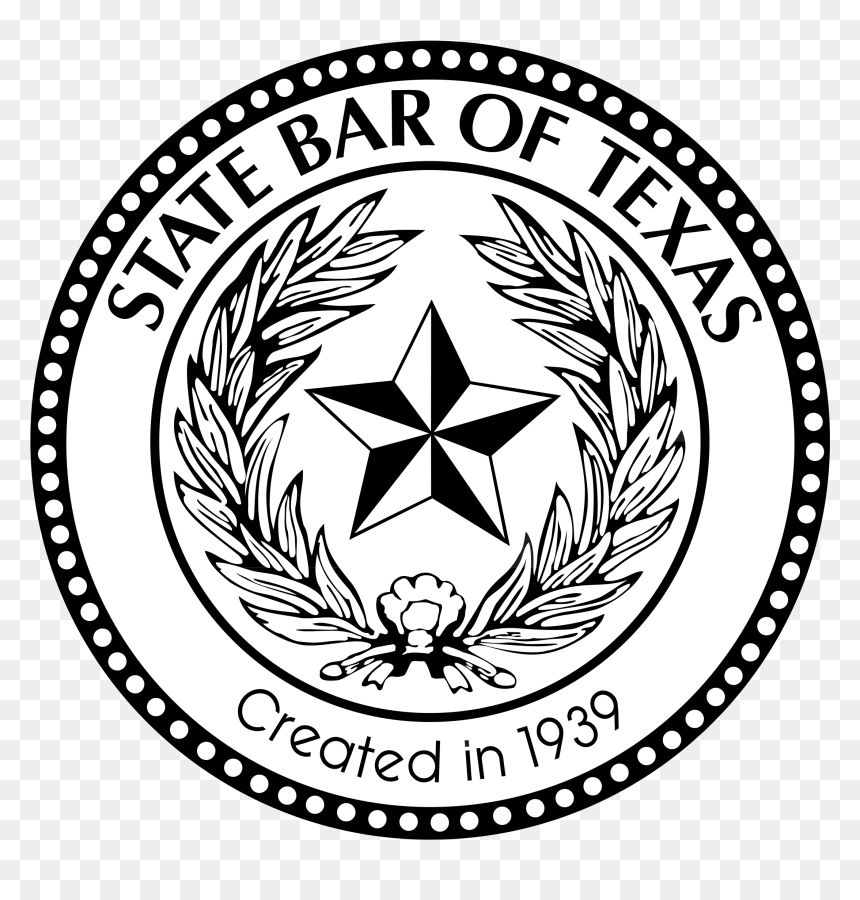 State Bar Of Texas Logo Png Transparent - State Bar Of Texas Logo, Png Download - white bar png