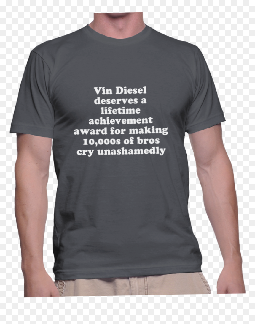 Active Shirt, HD Png Download - vin diesel png