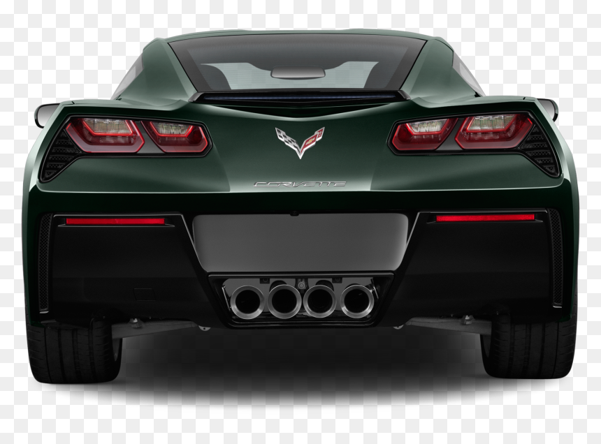 Rear Clipart Sport Car - Chevrolet Corvette, HD Png Download - car rear png