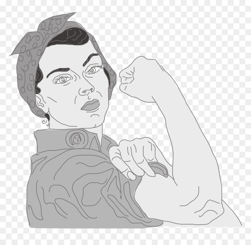 Visual Arts, HD Png Download - rosie the riveter png