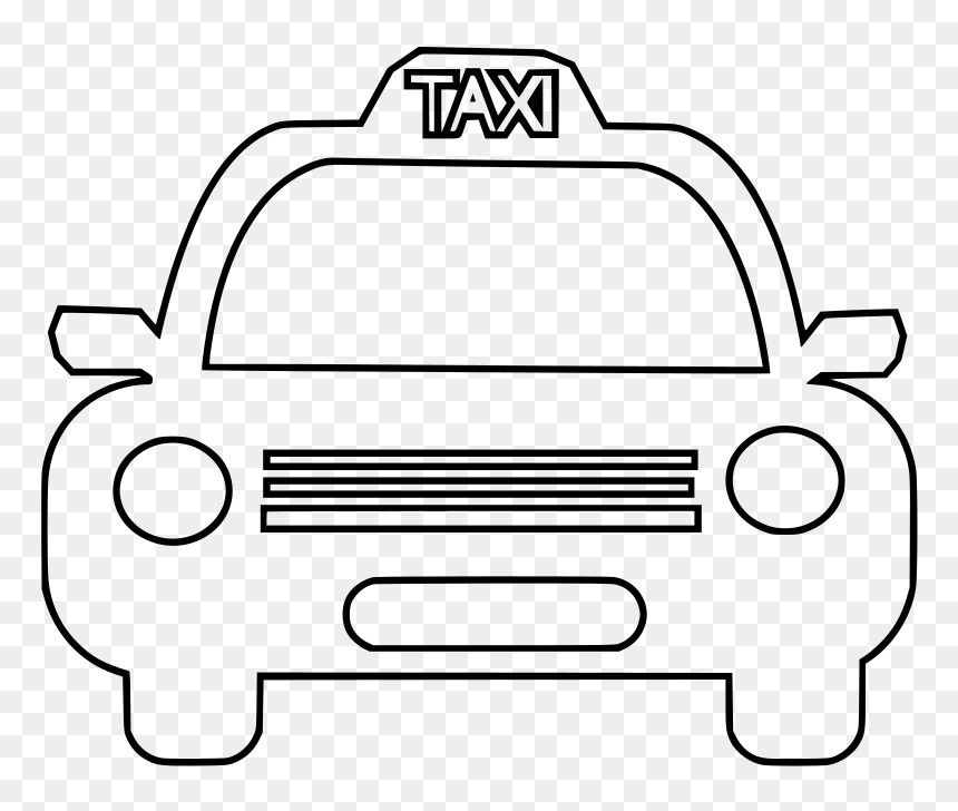 Clipart Stock Svg Bar Navigation Public Drive Free - Taxi Drawing Png, Transparent Png - white bar png