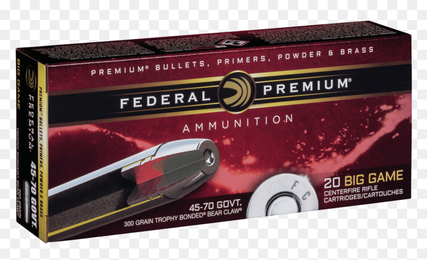 Federal Premium Big Game, HD Png Download - bear claw png