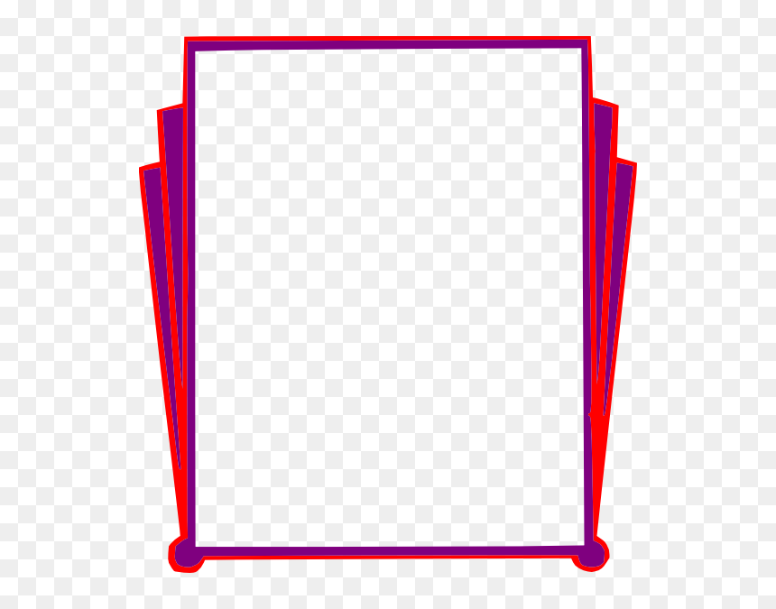 Clip Art, HD Png Download - red border png