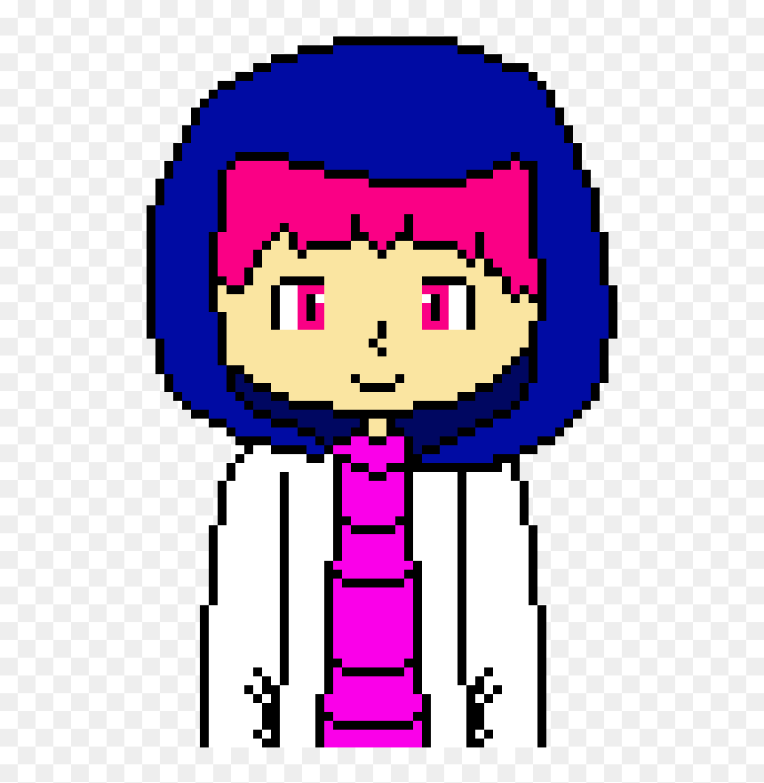 Pixel Art, HD Png Download - ponytail png