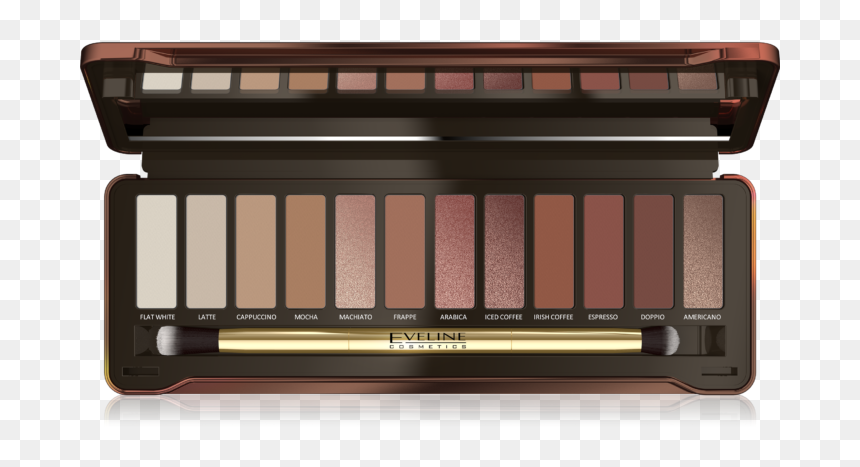 Eye Shadow Png - Eveline Eyeshadow Palette, Transparent Png - eyeshadow png