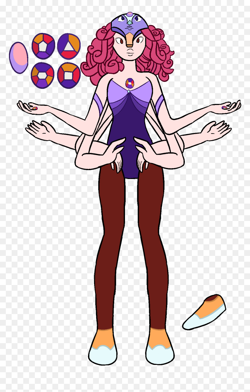 Bluebird=garnet Opal Rose Quartz - Steven Universe Garnet Opal, HD Png Download - steven universe garnet png