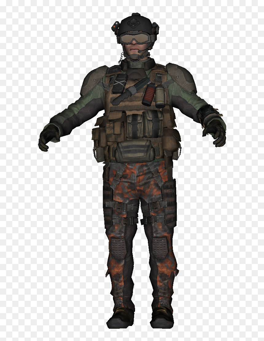 Merc Lmg Model Boii - Hecatomb Harness Set, HD Png Download - black ops 2 png