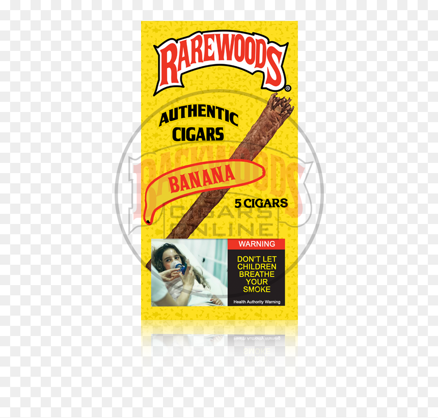 Rarewoods Backwoods Banana Cigars Online For Sale - Rarewoods Cigars, HD Png Download - backwoods png