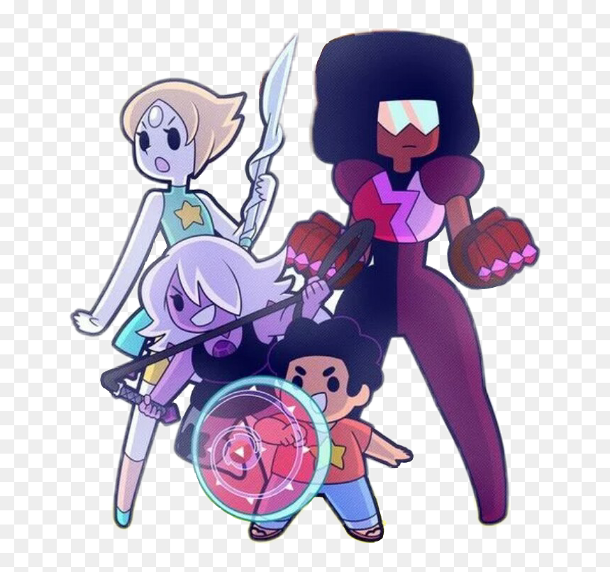 #steven #universe #pearl #perla #amatista #amatyst, HD Png Download - steven universe garnet png