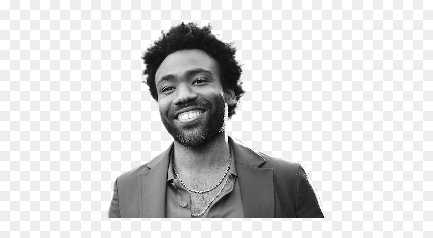 Childish Gambino Black And White Transparent Png - Childish Gambino Black And White, Png Download - childish gambino png