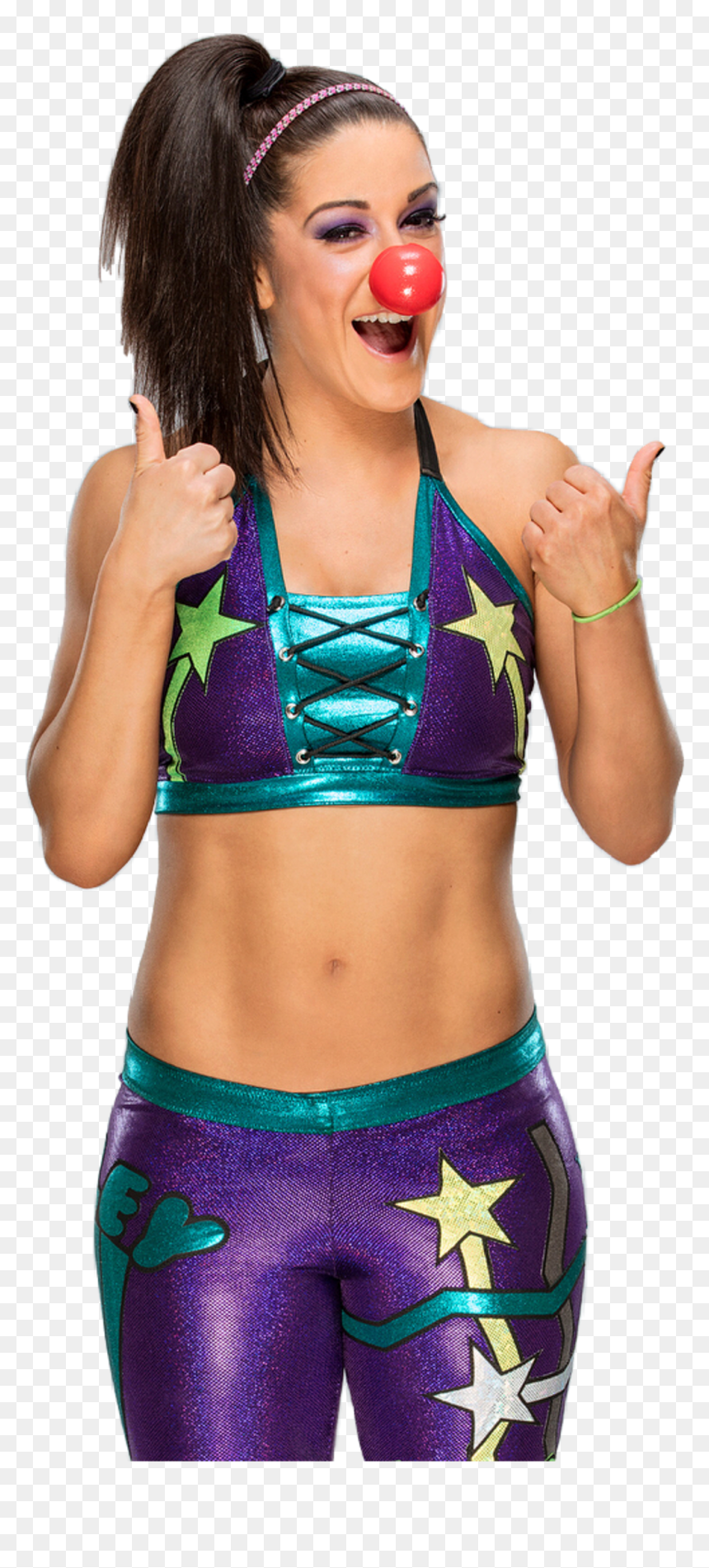 Navel , Png Download - Bayle Wwe In A Bikini, Transparent Png - bayley png