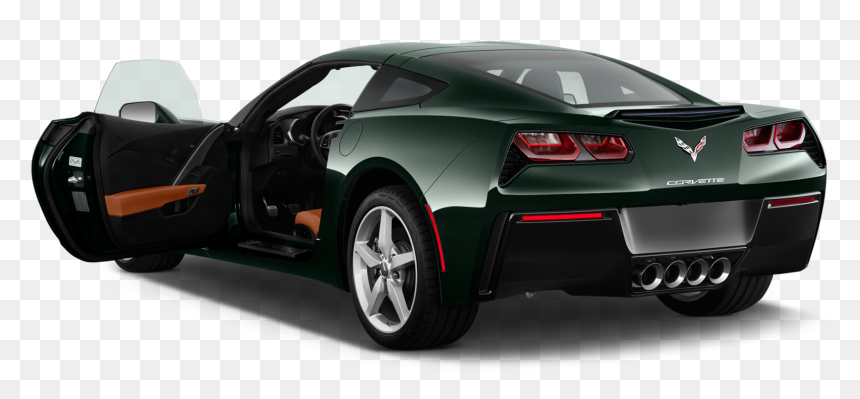 Corvette Car Clipart Image Transparent Stock One Week - Chevrolet Corvette, HD Png Download - car rear png