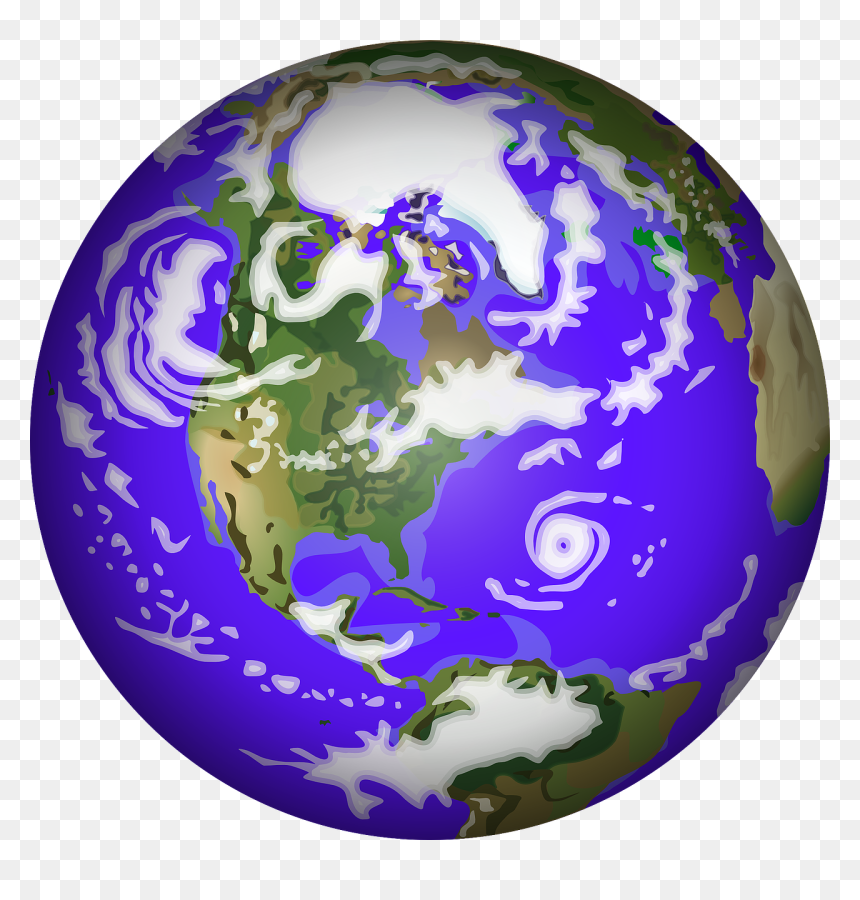 Planet Earth Clipart Climatologist - Free Clip Art Earth, HD Png Download - earth clipart png