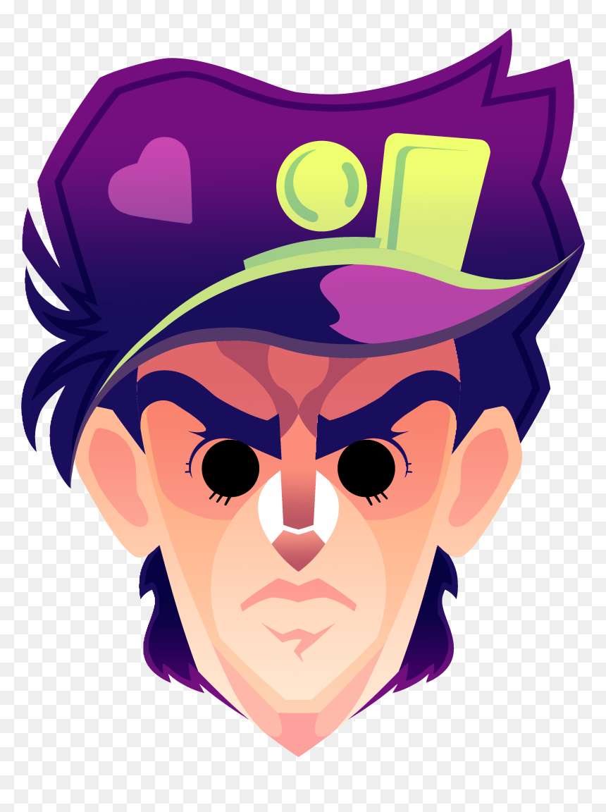 Cartoon, HD Png Download - jotaro kujo png