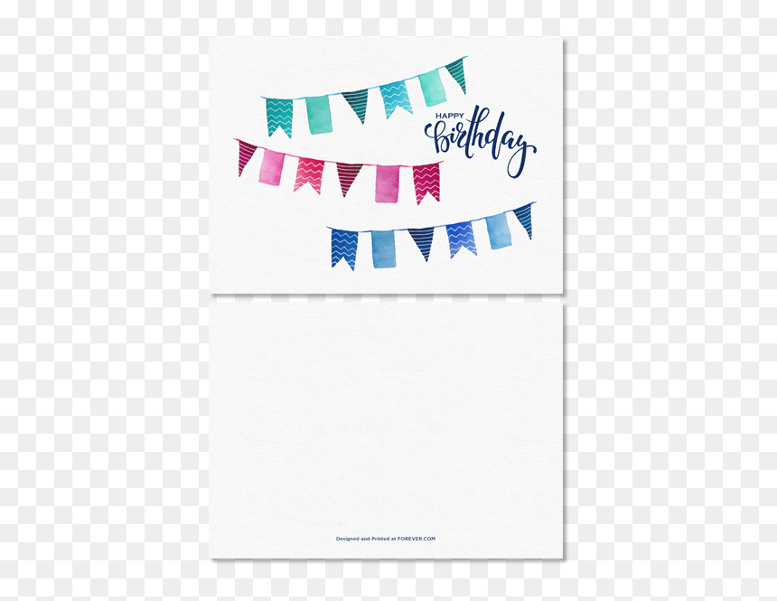 Birthday Banners - Greeting Card, HD Png Download - birthday banner png
