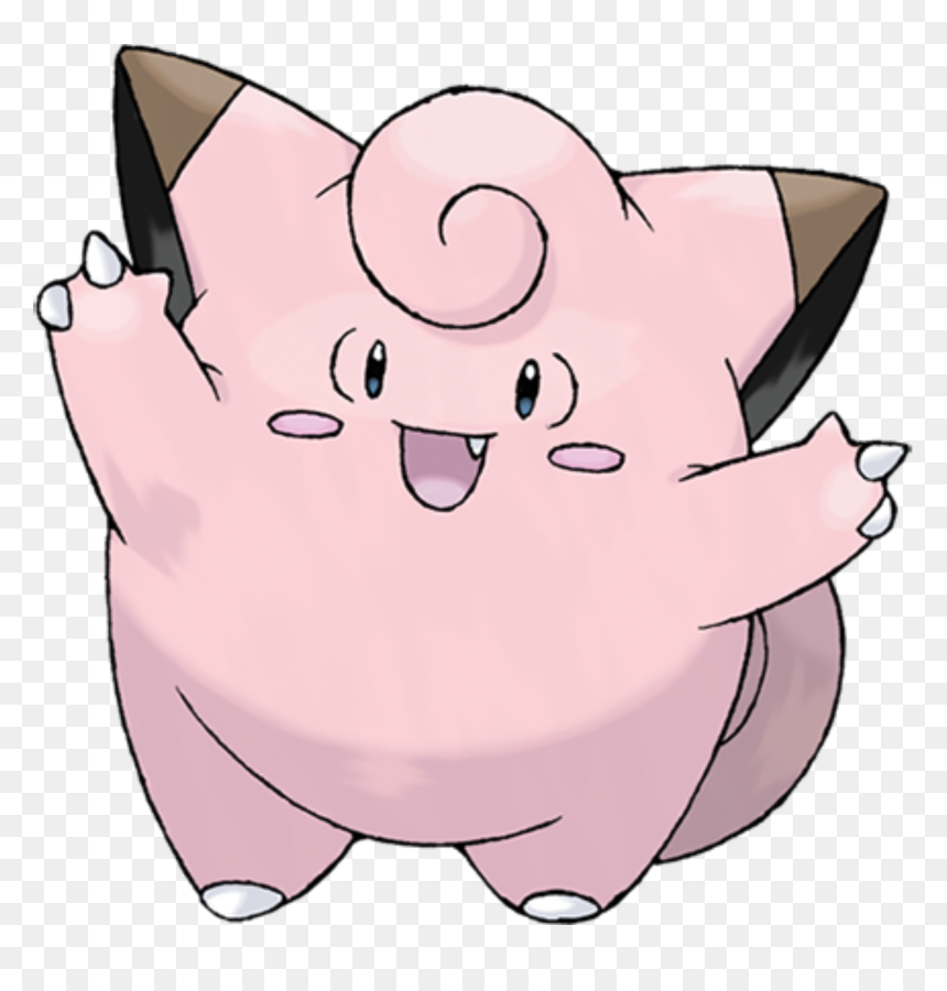 Clefairy Pokemon, HD Png Download - zubat png