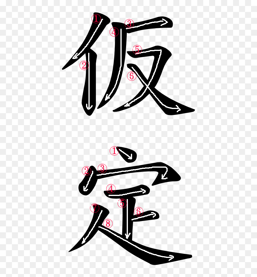 Japanese Word For Assumption - 饭 How To Write, HD Png Download - japanese png