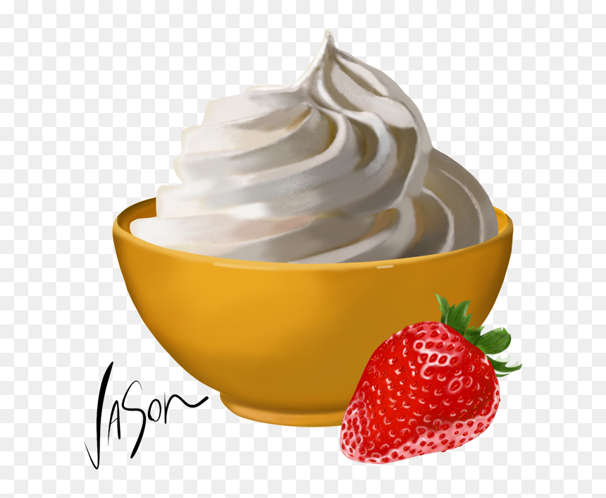 Whipped Cream , Png Download - Bowl Of Whipping Cream Png, Transparent Png - whipped cream png