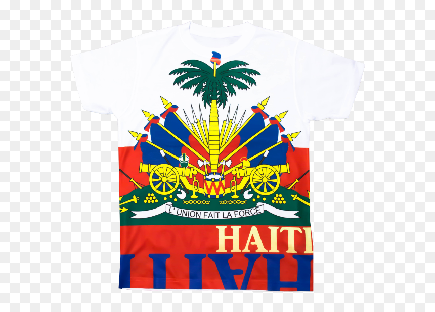 Image Of Tmmg Haitian Flag Tee - Haitian Revolution Flag, HD Png Download - haiti flag png