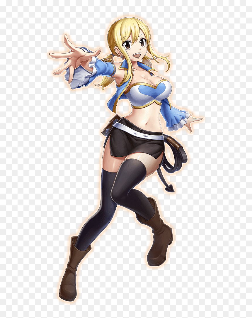 Lucy Heartfilia Valkyrie Connect, HD Png Download - lucy heartfilia png