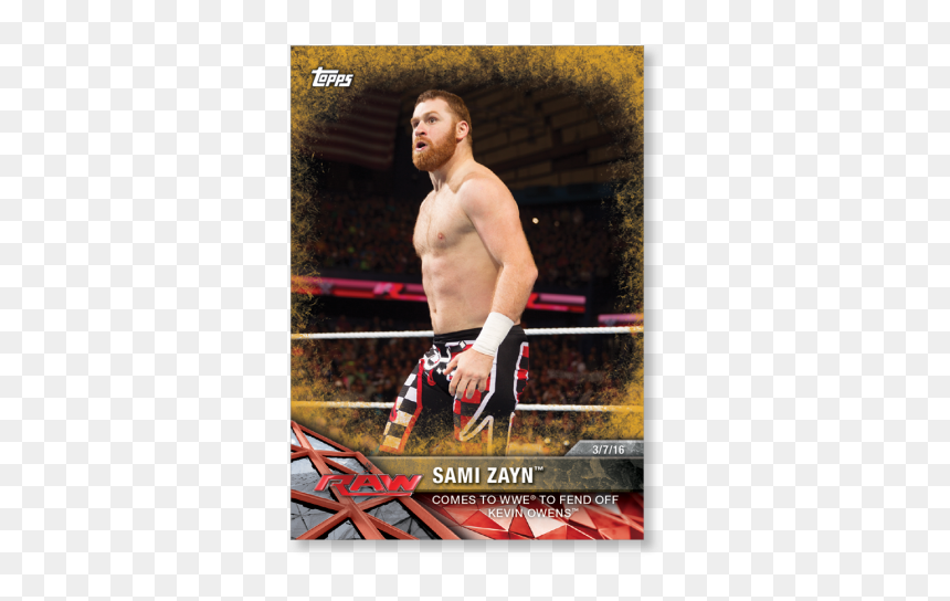 Wwe, HD Png Download - sami zayn png