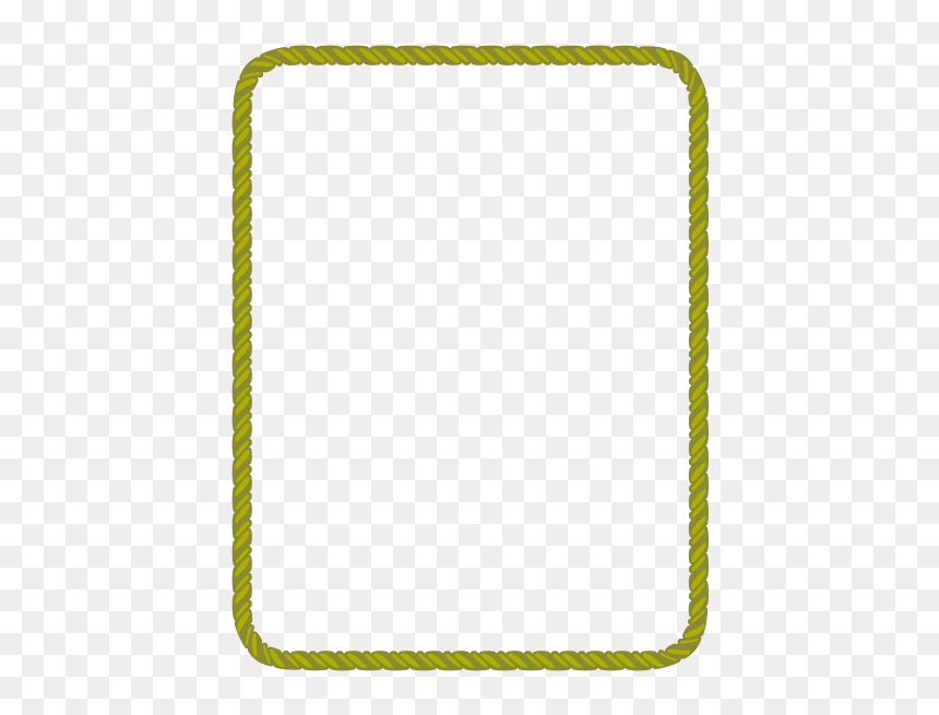 Rope Border 4 - Paper Product, HD Png Download - rope border png