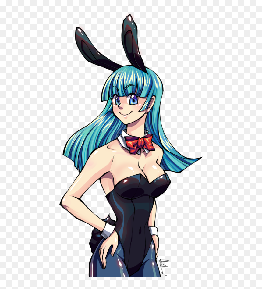 294kib, 600x875, Bulma Bunny By Shikami-d3fjufx - Cartoon, HD Png Download - bulma png
