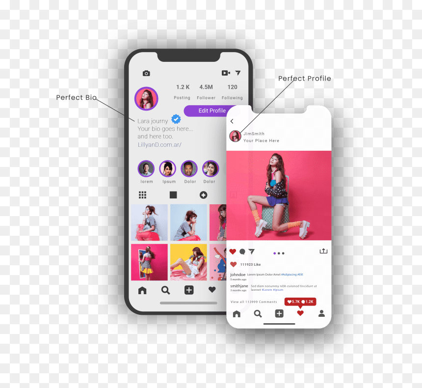Iphone, HD Png Download - instagram like png