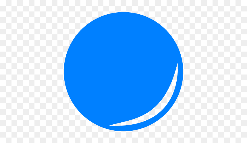 Google Map Blue Circle, HD Png Download - kickball png