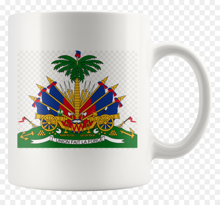 Haiti Zoe Cup Jean Jerome Marketplace Png Haiti Zoe - Middle Of The Haitian Flag, Transparent Png - haiti flag png
