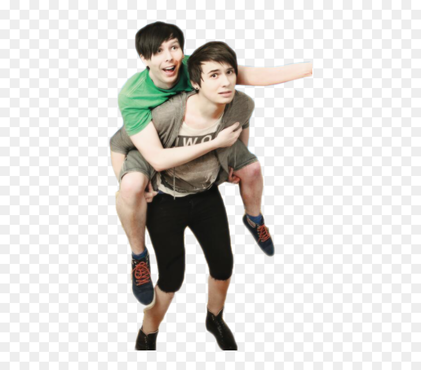 Dan And Phil Transparent, HD Png Download - dan howell png