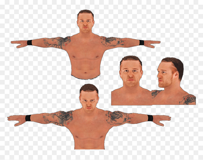 Barechested, HD Png Download - sami zayn png