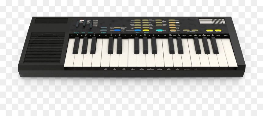 #aesthetic #vaporwave #music #piano #keys #rock #freetoedit - Yamaha Pss 570, HD Png Download - piano keys png
