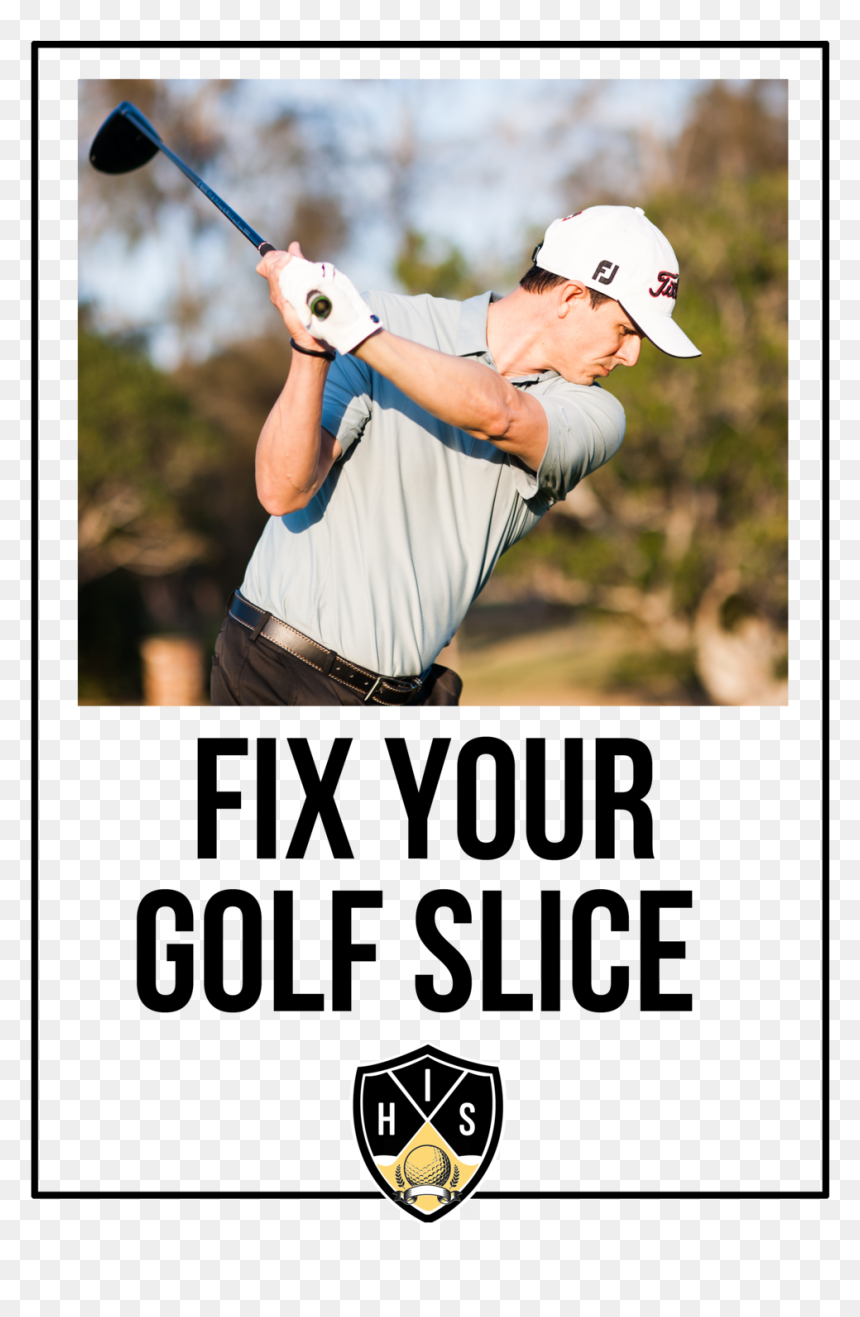Fix Your Golf Slice - Speed Golf, HD Png Download - golfer png
