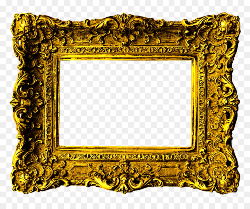 Victorian Frame Png Transpa Images Pluspng - Victorian Frame Png, Transparent Png - gold picture frame png
