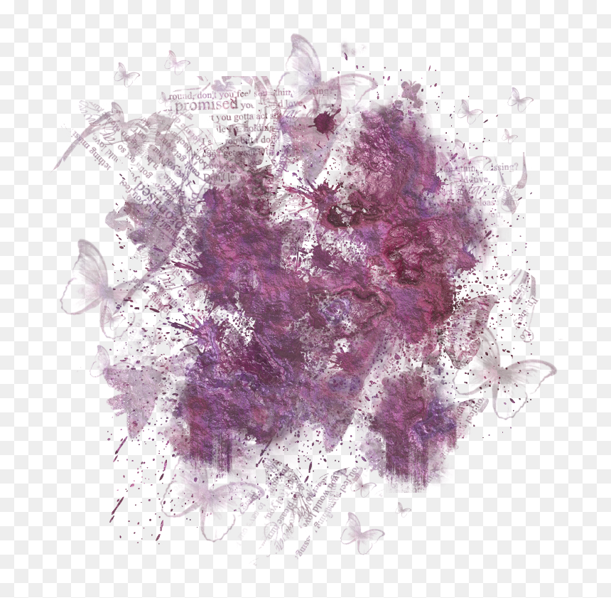 Butterfly Masked Texture - Butterfly Texture Photoshop, HD Png Download - texture.png