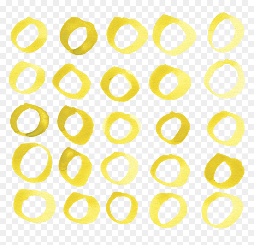 Orange, HD Png Download - yellow circle png