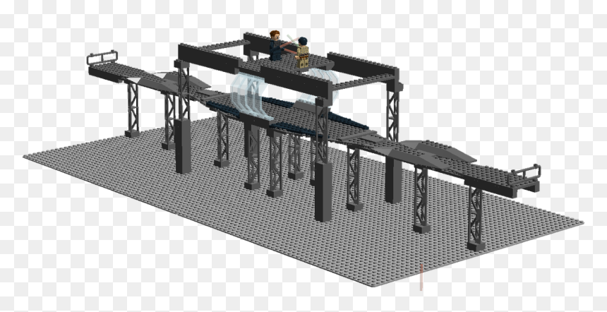 Current Submission Image Burr Truss- - Trestle, HD Png Download - lightsaber hilt png