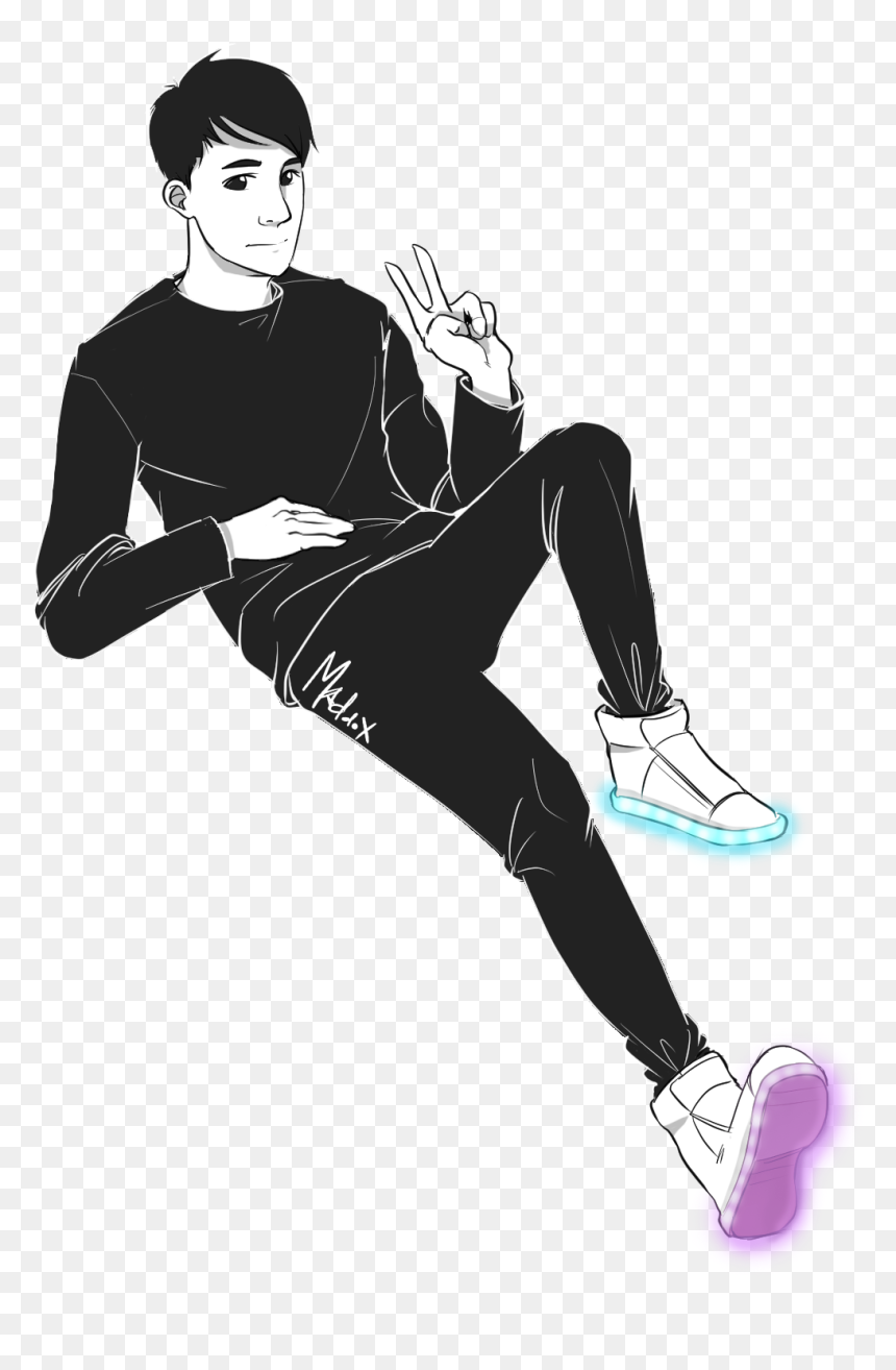 Illustration, HD Png Download - dan howell png