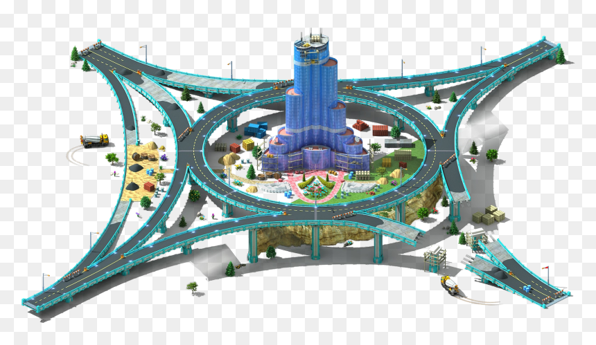 Megapolis Wiki - Highway Megapolis Png, Transparent Png - twin towers png