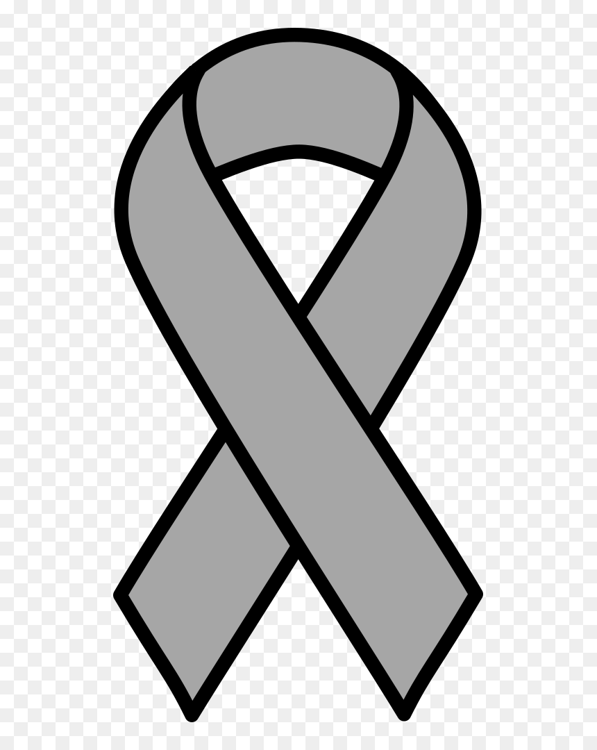Clip Art Details - Brain Cancer Ribbon Clip Art, HD Png Download - awareness ribbon png