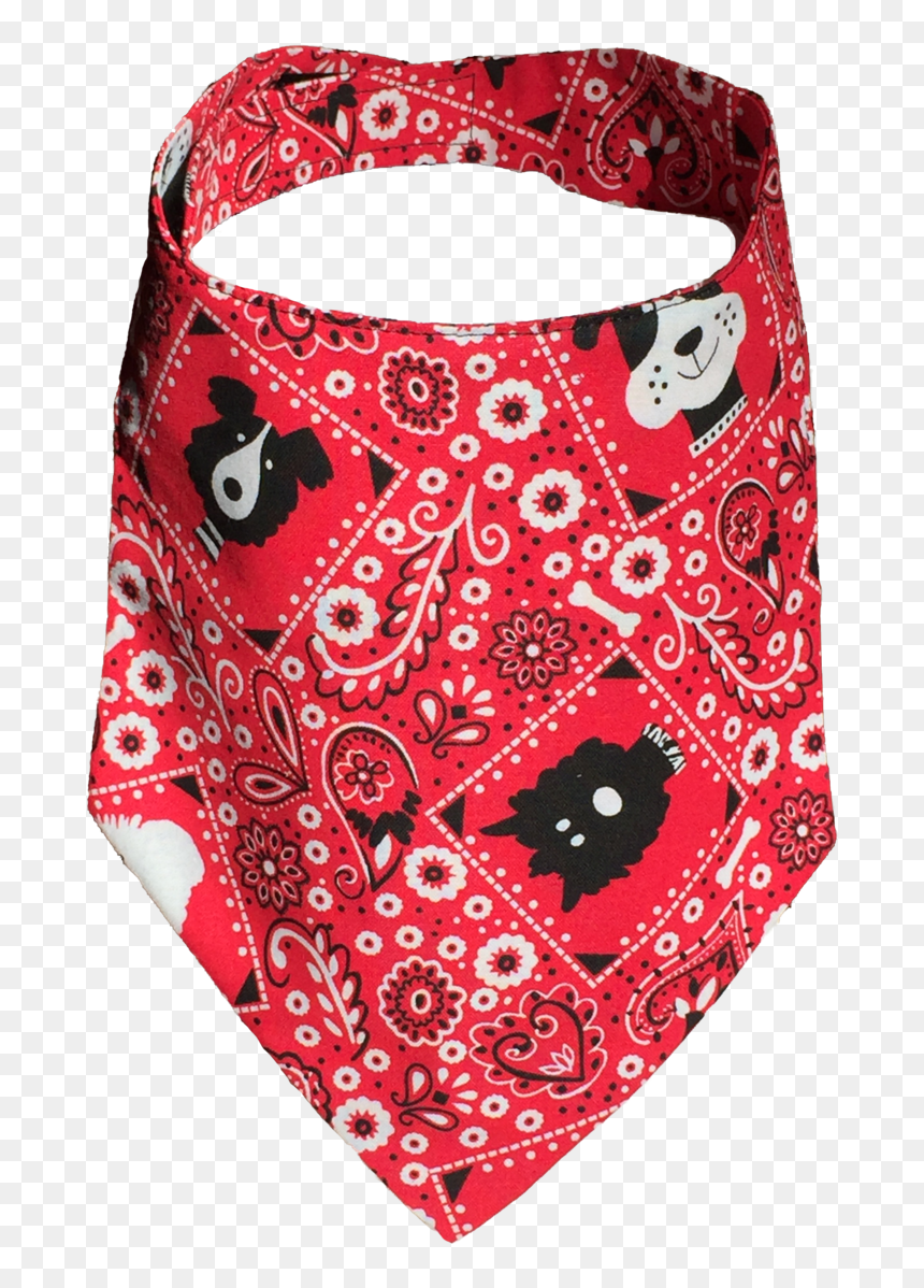 Transparent Bandana Real Red - Kerchief, HD Png Download - red bandana png