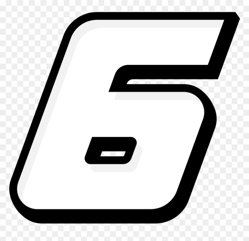 #6, HD Png Download - nascar png
