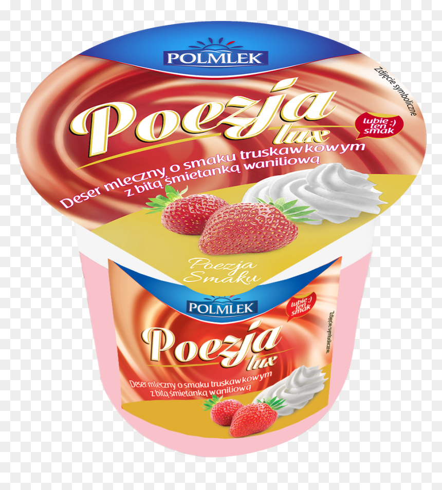 Strawberry, HD Png Download - whipped cream png