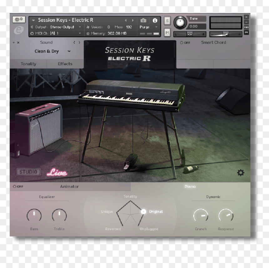 Electricr Gui - Music Workstation, HD Png Download - piano keys png